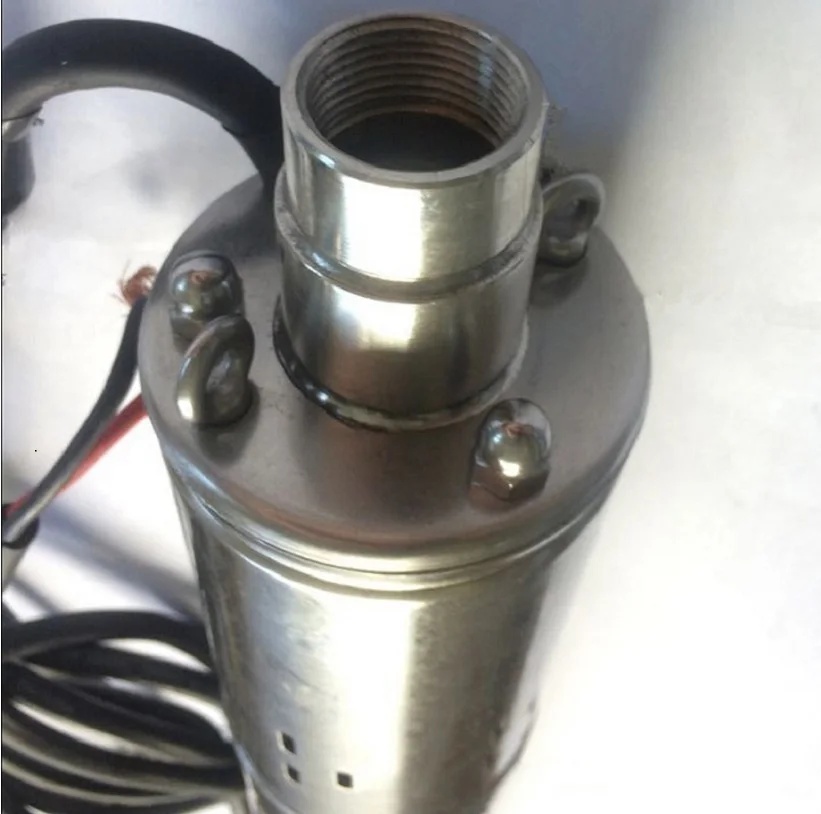 Imagem -03 - Bomba de Poço Profundo de Irrigação Solar com Controlador Mppt Máx. Cabeça 80 Medidores Ses1.5 80-d24 210w D24 210w