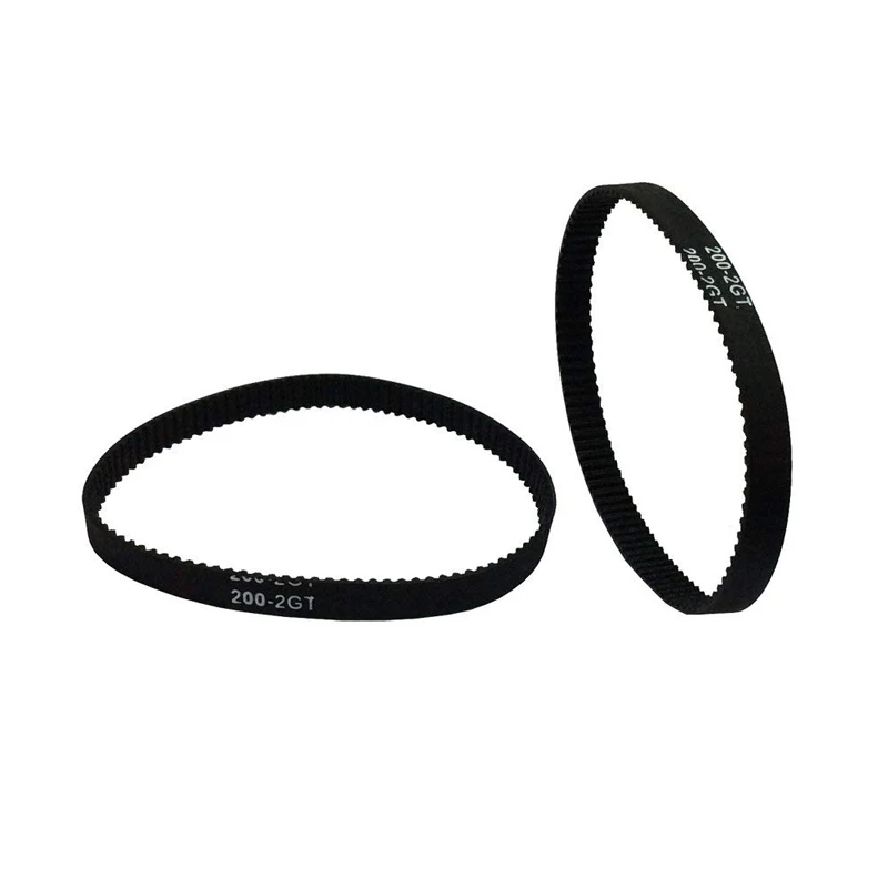 GT2 Closed Loop Timing Belt Rubber 2GT 6mm 3D Printers Parts 110 112 122 158 200 280 300 400 610 852 mm Synchronous Belts Part