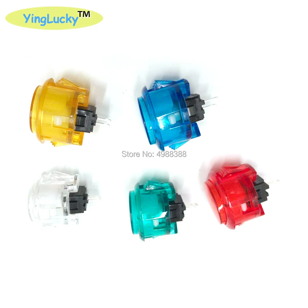 Zero Delay Joysticks Arcade DIY Kit USB Encoder To PC Raspberry Pi Copy Sanwa Joystick+ LED Light Illuminated Push Button