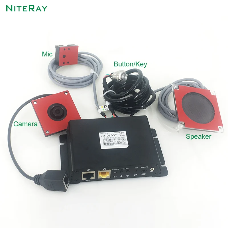 DIY Paging system SIP Broadcast Video Intercom Door Phone IP Doorbell Paging Gateway Kit for SIP IPPBX /IMS Platforms