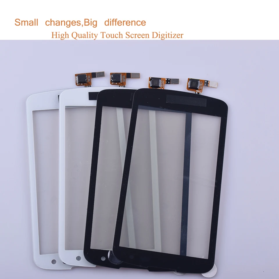 10Pcs/Lot K4 For LG K4 K120 K121 K120E K130 K130E Touch Screen Touch Panel Sensor Digitizer Front Glass Outer Lens Touchscreen