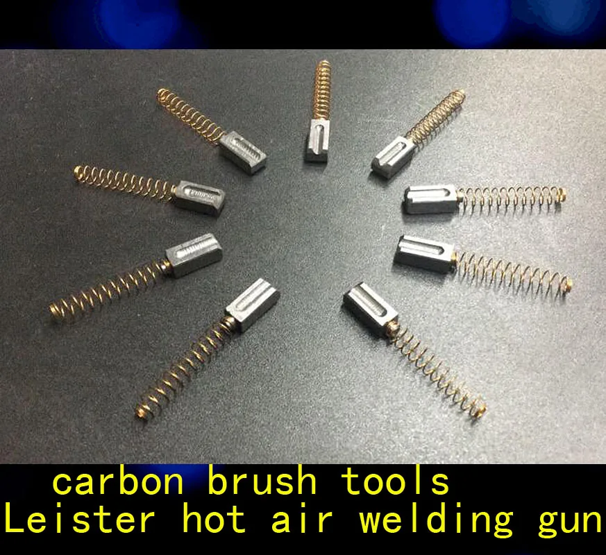 20 pairs carbon brush for hot air welding gun Plastic welder carbon brush tools for Leister WELDY   hot air welding gun