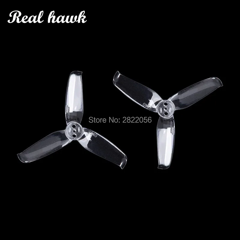 3 holes 6 colors Gemfan 2540 2.5x4.0 FPV PC 3 propeller Prop Blade CW CCW shaft through the machine more special motor 1105