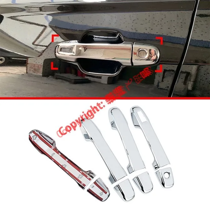 

ABS Chrome Door Handle Cover Trim For Subaru Forester SK 2018 2019 Car Accessories Stickers W4