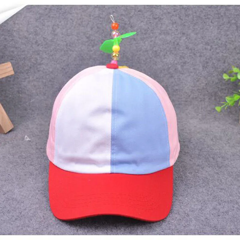 2019 Adult Helicopter Propeller Baseball Caps Colorful Patchwork Cap Hat Bamboo Dragonfly Children Boys Girls Snapback Dad Hat