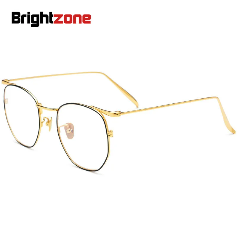 

Brightzone 2023 Fashion Myopic Eye Brands Frame Men Women Pure Titanium Optical Ladies Glasses Prescription For Eyeglasses Rims