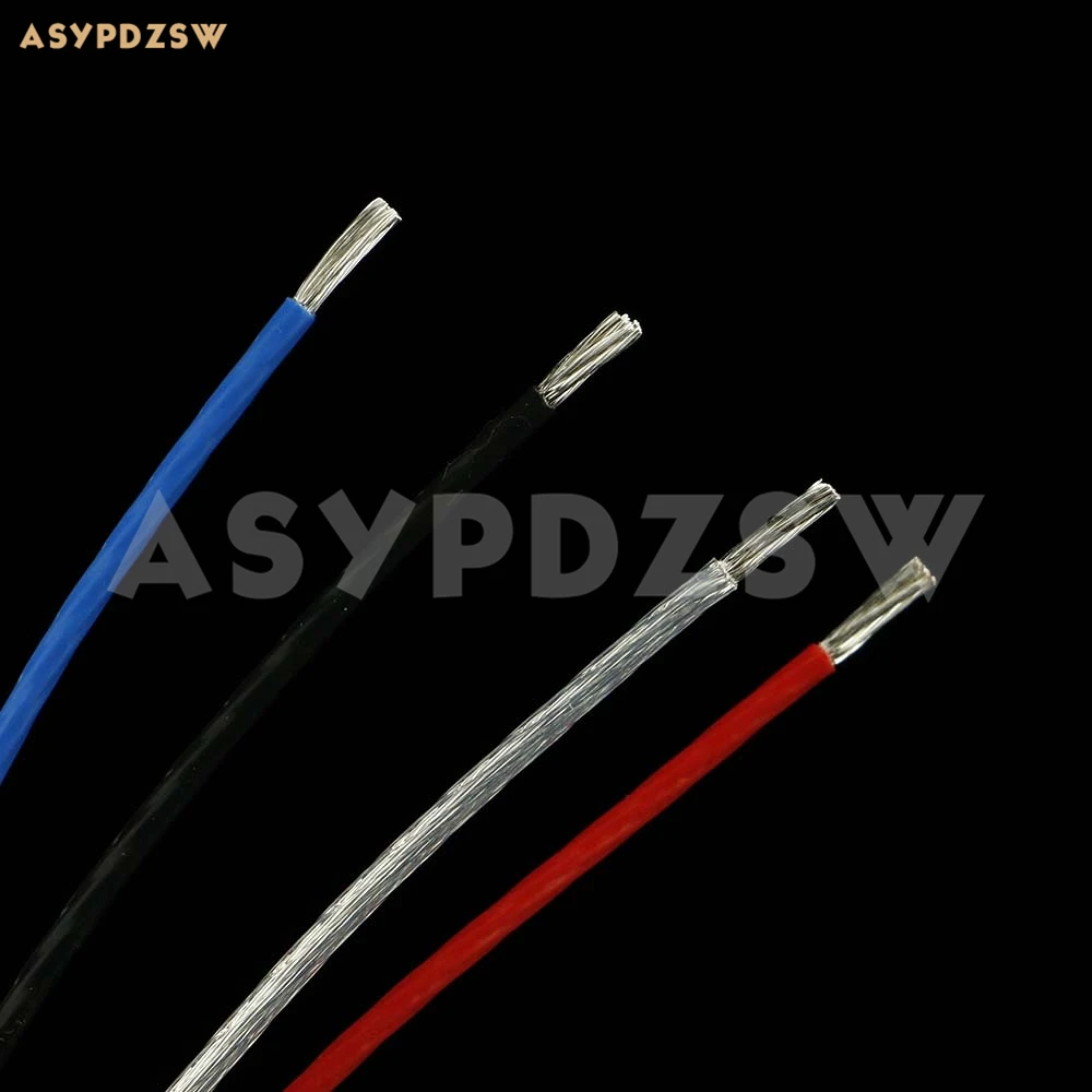 Câble de module électronique résistant aux hautes températures, fil argenté plaqué de 4 m², 1M