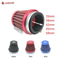Limpiador de filtro de aire de carburador Alconstar, abrazadera de filtro de aire con cabeza de seta de 35-58mm, limpiador de filtro de aire para motocicleta, ATV y Scooter