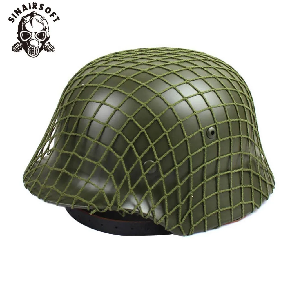 Hełm taktyczny pokrywa z siatki Paintball kask pokrycie siatkowe Airsoft kask dla M1 M35 M88 MK1 MK2