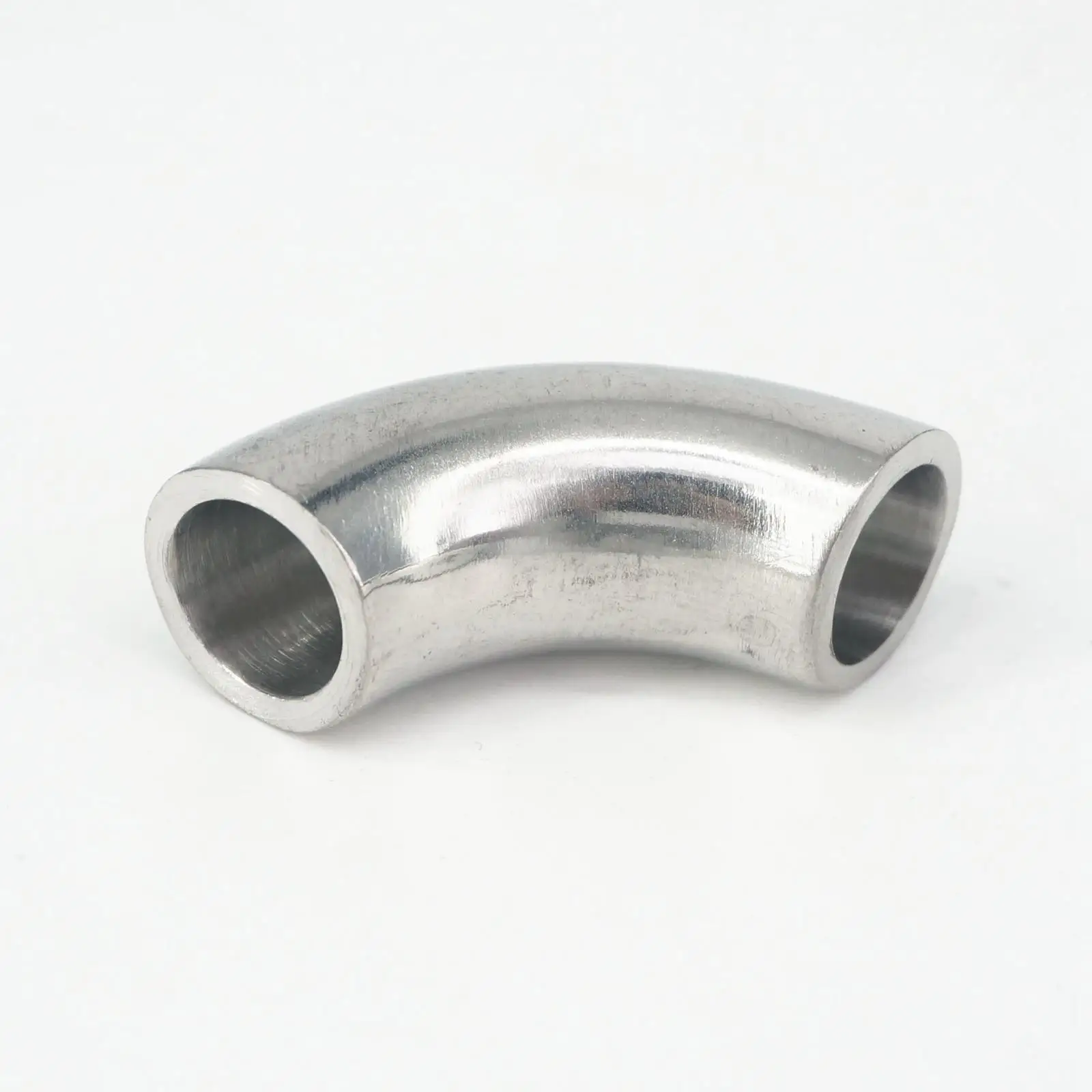 

12.7mm 1/2" O/D 304 Stainless Steel Sanitary Butt Weld 90 Degree Elbow Bend Pipe Fitting