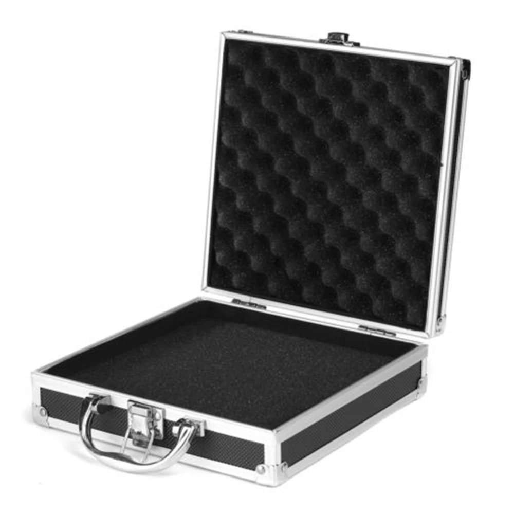 Aluminum Travel Instrument Organizer Suitcase Case Portable Alloy Toolbox Storage Luggage Small/Large Size