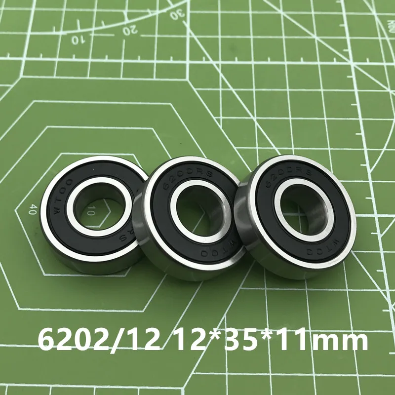 2023 Axk 2pcs 6202/12 Non-standard Special Deep Groove Ball Bearings 6202/12-2rs 6202 12*35*11mm Roulement A Bille Rodamientos