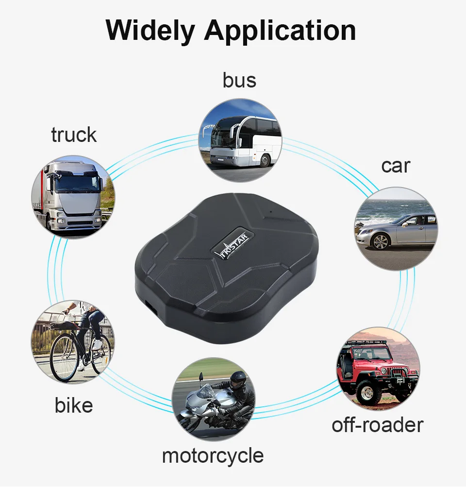 

TK905B Car GPS Tracker Waterproof Magnet 10000mAh 120Days Long Battery Life 2G TKstar Vehicle GPS Locator Free App &Web Tracking