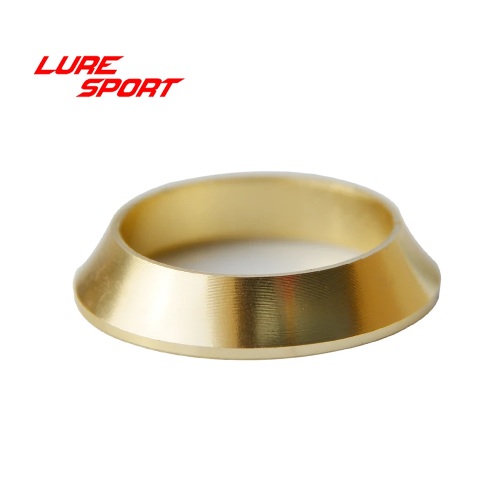 LURESPORT 6 قطعة حلقة من الألومنيوم الرياح تحقق الأزرق الذهب الأرجواني قضيب بناء مكون إصلاح الصيد رود Accessory بها بنفسك الإكسسوارات