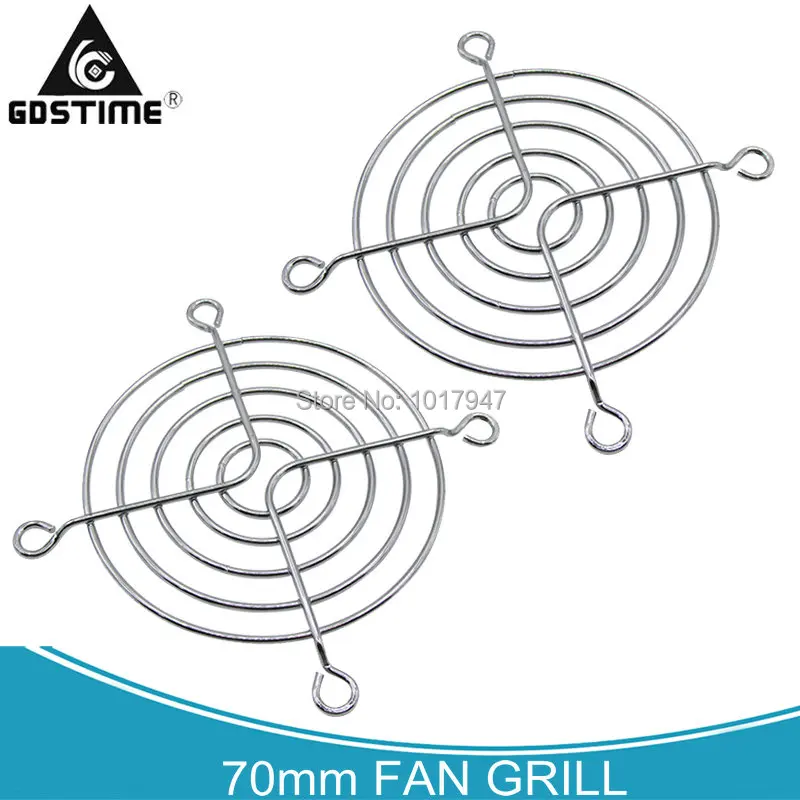 10 Pieces LOT Network Rail Fan Grille Mesh Cover 70x70mm 7cm Fan Protector Finger Guard Grill Net