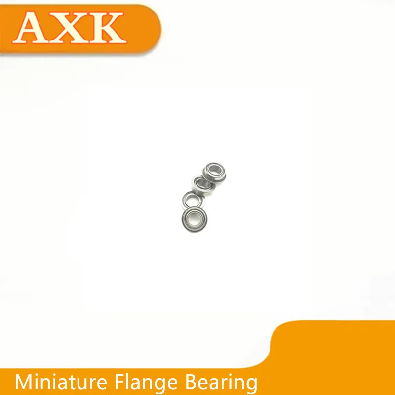 

10pcs Mf52zz Mf62zz Mf63zz Mf74zz Mf83zz Mf84zz To Mf148zz Miniature Flange Bearing Thin Wall Metal Shielded Flanged Bearings