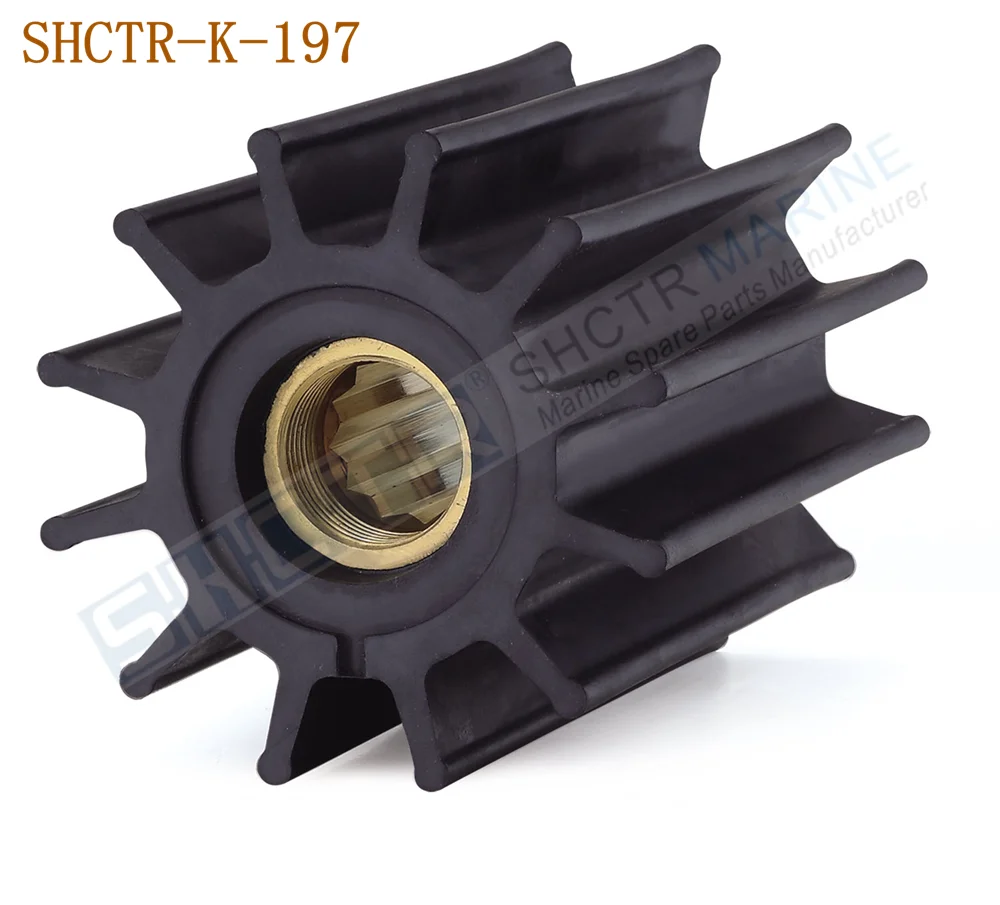 

SHCTR Flexible Impeller for JOHNSON 09-820B,CEF 500186,DJ Pump 08-30-1201