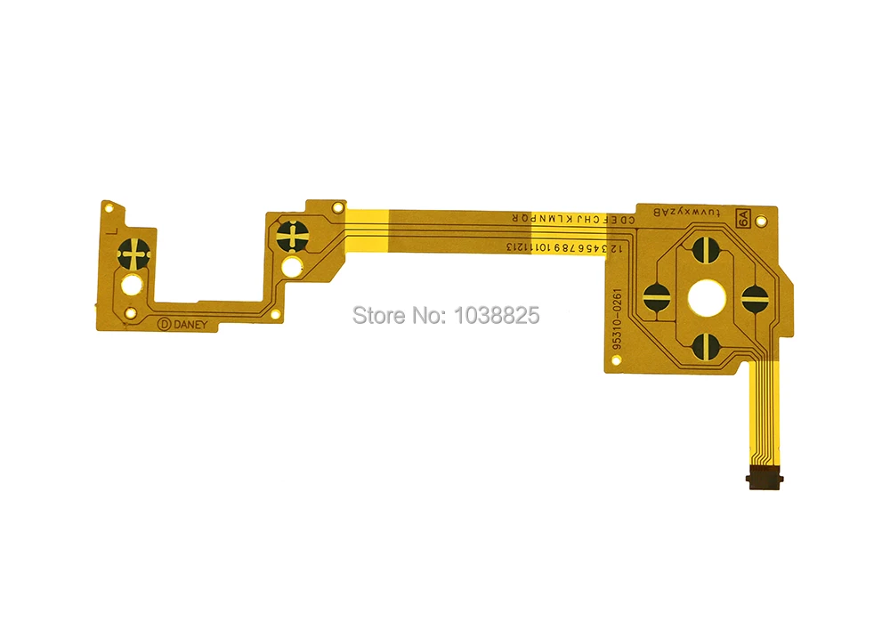 شريط لاصق لجهاز Wii U PAD ، زر يسار/يمين ، لإصلاح الكابلات المرنة