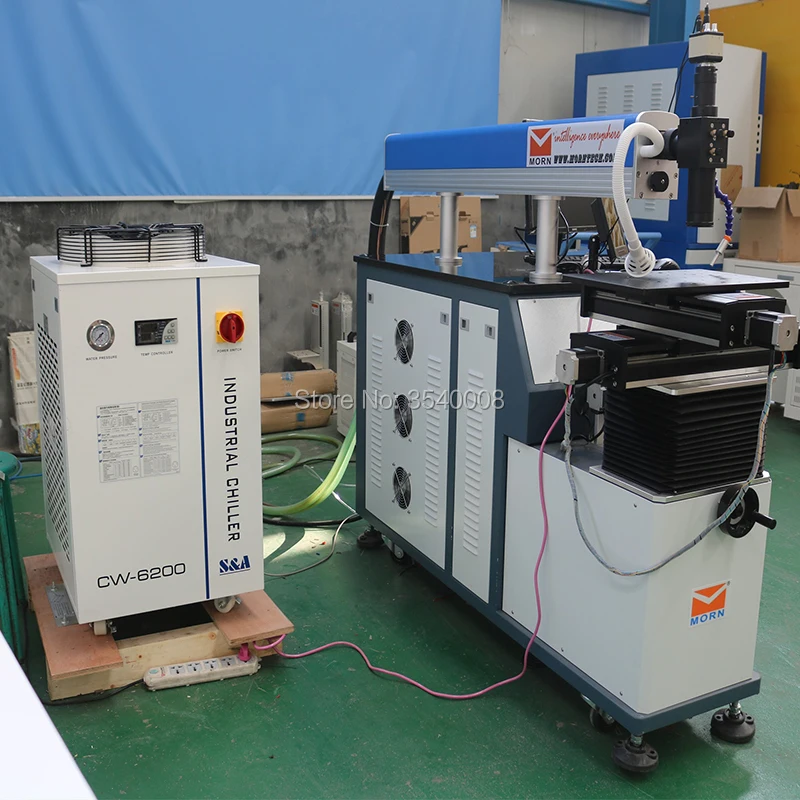 Fabriek prijs automatische laser lasmachine lasser CCD Monitor voor carbon staal en roestvrij stalen materialen