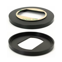 52mm Metal Filter Adapter Ring + Sticker for Sony RX100 M5 M5a / RX100 M6 / RX100 M7 / RX100 Mark V VI VII replace RN-RX100VI