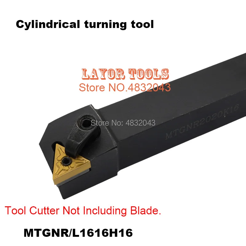 MTGNR1616H16 16*16*100mm Metal Lathe Cutting Tools,CNC Tool Cylindrical turning tool, External Turning Tool,Type MTGNR/L