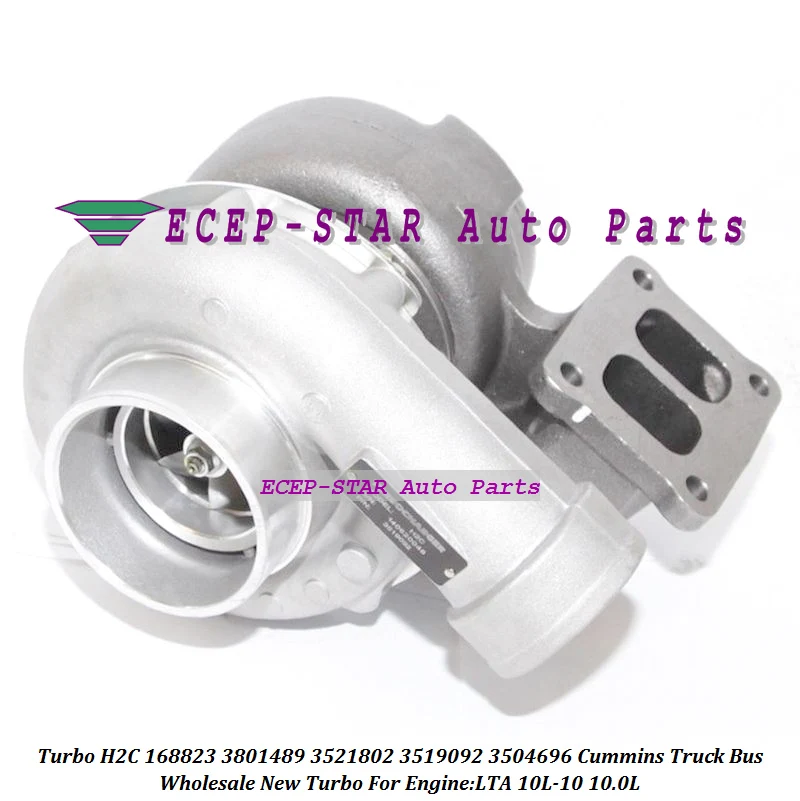 Turbo H2C 168823 Turbine Turbocharger 3801489 3521802 3519092 3504696 3801489RX For Cummin*s Truck Bus LTA 10L-10 10.0L