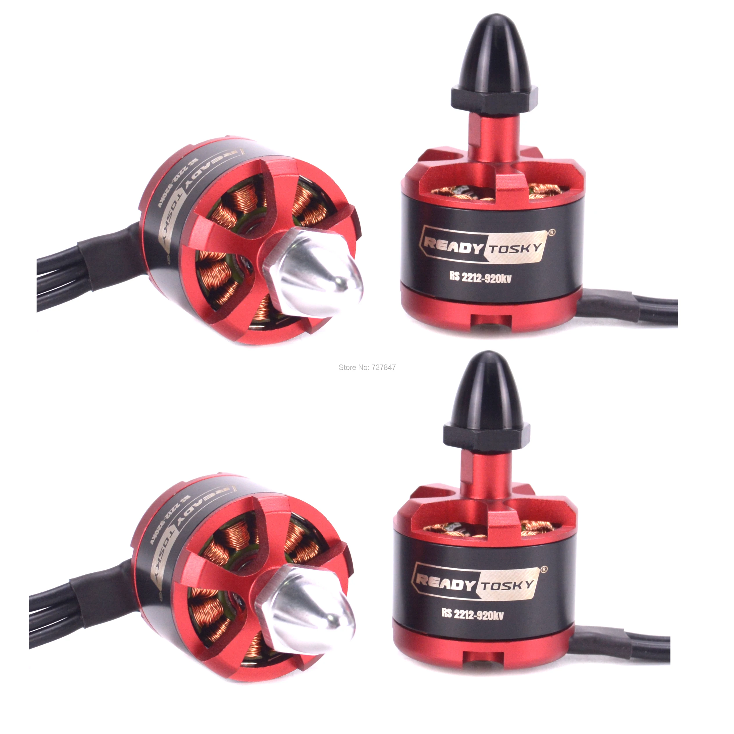 4X 2212 920KV CW CCW Brushless Motor + 4 X 30A Simonk ESC with 3.5mm Connector for F330 F450 S500 F550 Multicopter