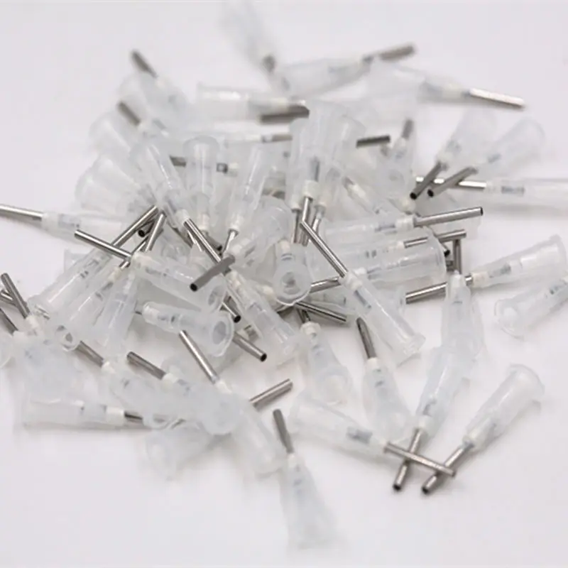 12kinds Dispensing Tips Liquid Dispenser Syringe Needles Tips 16GA,18GA,21GA,22GA,23GA,24GA,25GA Gauge for Tips Glue Dispensing
