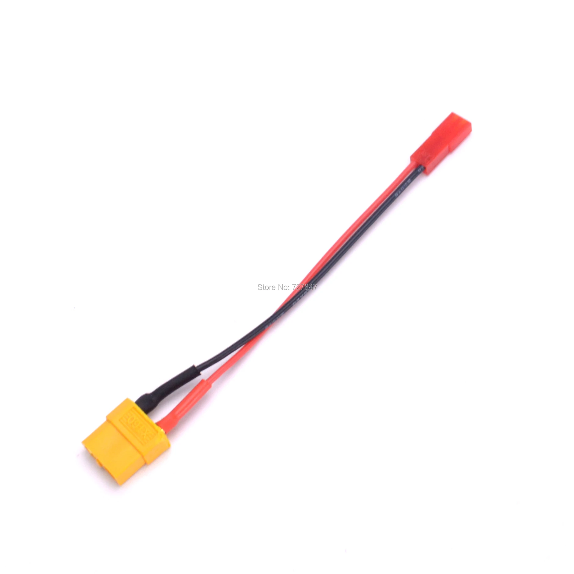 XT60 Mannelijke/Vrouwelijke Connector Jst Plug Charger Adapter Lipo Batterij Model Opladen Adapter Converter Lood 22AWG