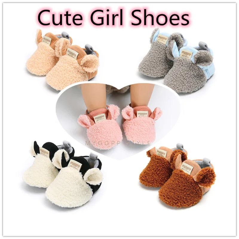 PUDCOCO Baby Slippers Infant Kids Girl Bowknot Shoes Soft Sole Crib Prewalker Newborn Shoes