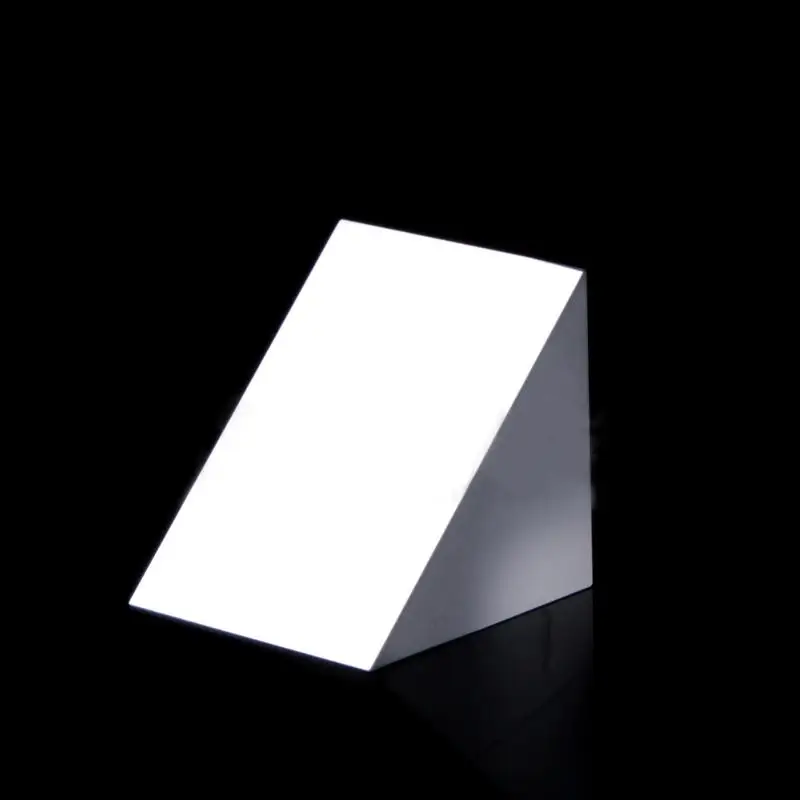 

20x20x20mm Optical Glass Triangular Lsosceles K9 Prism With Reflecting Film Medicine