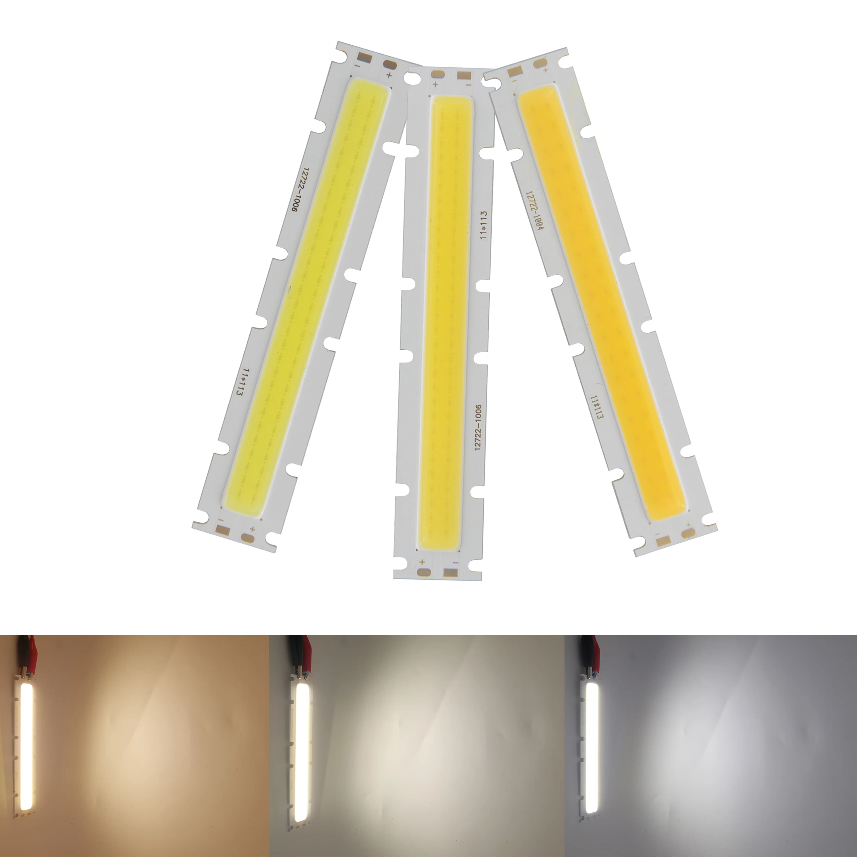 

40W LED COB Strip 127mm 22mm High Power Light Source Hard DIY Bulb Module 30-33V 1200mA DC Lamp for Outdoor Downlight