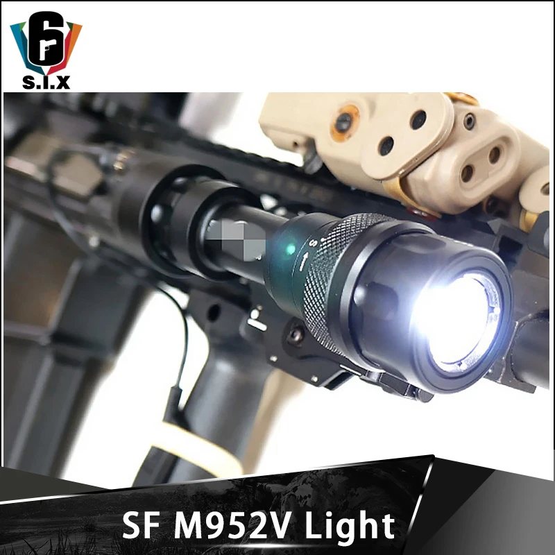 

Tactical Softair Weapon Hunting Light M952V Flashlight 380Lumen Tactical Gun Light