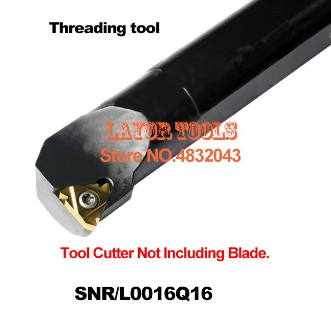 SNR0016Q16 Boring bar,Internal Threading Turning Tool Holder,Internal Threaded Cutting Tool,Threading Bar for 16IR/16NR Inserts