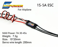 5-40A Brushless ESC with 5A UBEC for RC Airplane/FPV Quad, 1S-4S Lightweight Speed Controller - Fixed Wing & Drone DIY
