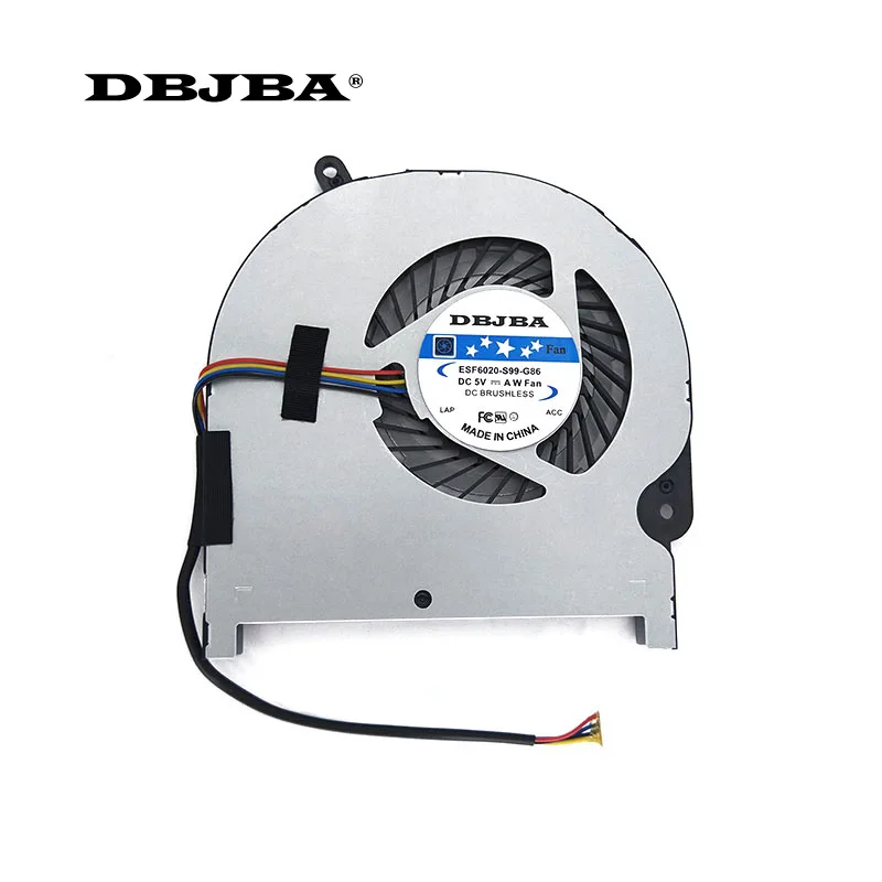 

CPU Cooling Fan for Toshiba Satellite Radius P55W-C P55W-C5314 P55W-C5208X P55W-C5200 series DFS531105MC0T (4 Pin 4-wire)