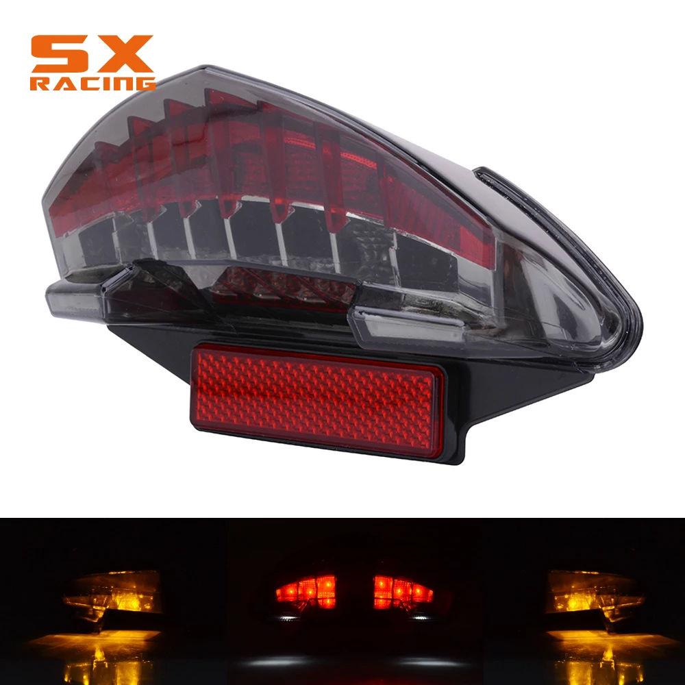 

Motorcycle Rear Tail Light Turn Signals Integrated Led Light Blinker Lamp For BMW F650 F800 R1200 Dakar GS S ST GT R Adventure