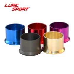 LURESPORT 6pcs SPAR9 10 17 Aluminum Space Ring of FUJI Reel Seat wind Check Rod Building Component Repair rod  DIY Accessory