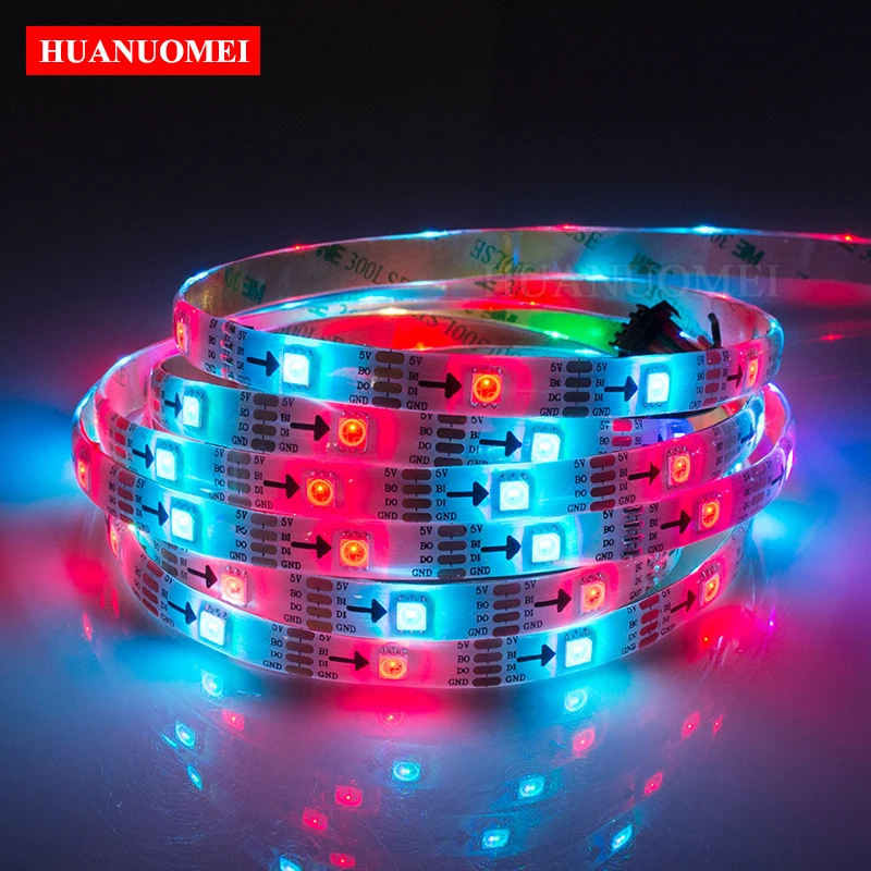 5M 30LEDs/m WS2813 RGB LED Strip 5050 SMD Digital Lamp TV Flexible Tape Pixel Light 5V White/Black PCB IP20/IP65/IP67