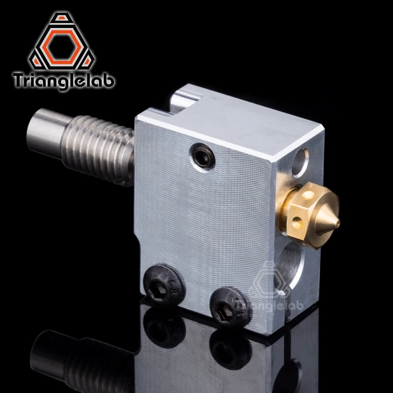 C Trianglelab 3D Printer Volcano Heater Block + High quality Nozzle + Heat breaker for 3D Printer For Hotend DIY 3D Printer