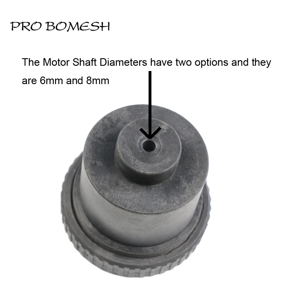 Pro Bomesh 1 Pcs Dryer Chuck 6mm 8mm Motor Shaft Diameter Drying Machine Part DIY Fishing Rod Building Equipment