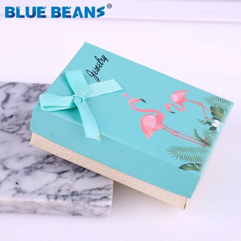 Square jewelry organizer shape box Engagement Ring For Earrings Necklace Bracelet Display Gift Boxes Holder carton bow case new