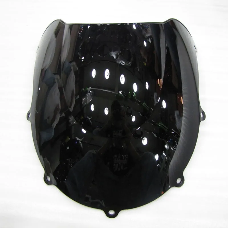 For 1996-1999 97 98 Suzuki GSXR GSX-R 600 750 gsxr600 gsxr750 Windshield Black Screen Double bubble Motorcycle Bike