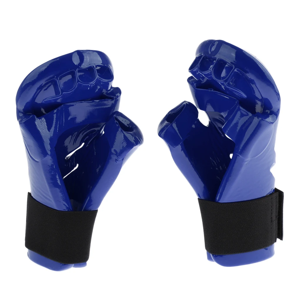 Kids Child Taekwondo Sparring Gloves Karate Kick Boxing Protector Mitts MMA Martial Arts Fighting Grappling Training Hand Guard