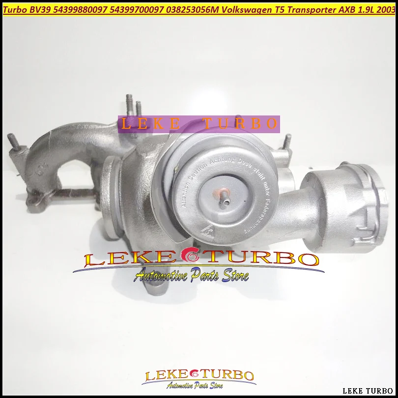 BV39 54399880097 54399700097 038253056M 038253056MX Turbocharger For Volkswagen T5 Transporter AXB 1.9L 2003-09