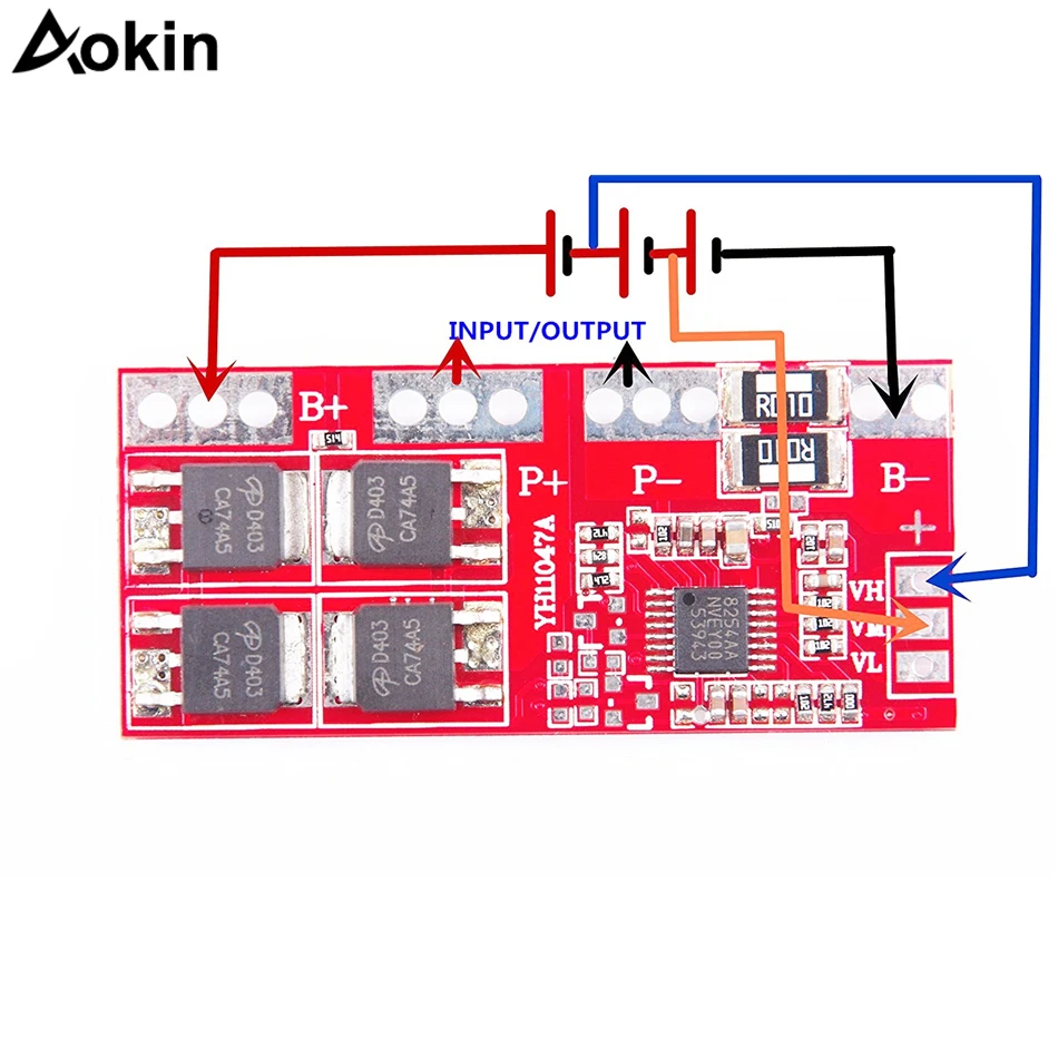 4S 30A 14.4V 14.8V 16.8V Current Li-ion Lithium Battery 18650 BMS Charger Protection Board