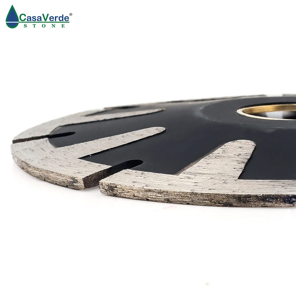 180mm T-Phân Đoạn Lõm Lưỡi Kim Cương Blade Cho Cong Cắt Turbo Rim 7 inch Cắt Đá Granite Kim Cương công cụ