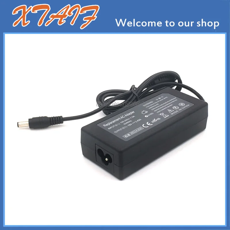 Pengisi Daya Adaptor Daya AC/DC Laptop 19V 3,42A 65W untuk Lenovo G530 G550 G555 G560 Y450 Y530 Y470 U450 U550 EU/US/UK/AU PLUG