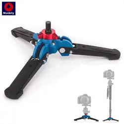 Manbily M-1 Hydraulic Universal Mini Three Feet Support Tripod Stand Base Monopod Stand for Monopod Ballhead with 3/8