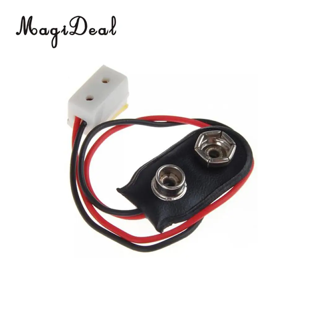 Poppenhuis Miniatuur 9V Batterij Connector W/Draad En Enkele Bakje LA005 Voor Poppenhuis Kamer Box Huis Model meubels Speelgoed